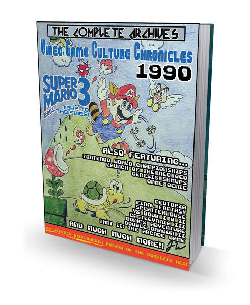 1990 Video Game Culture Chronicles - Hardcover Book