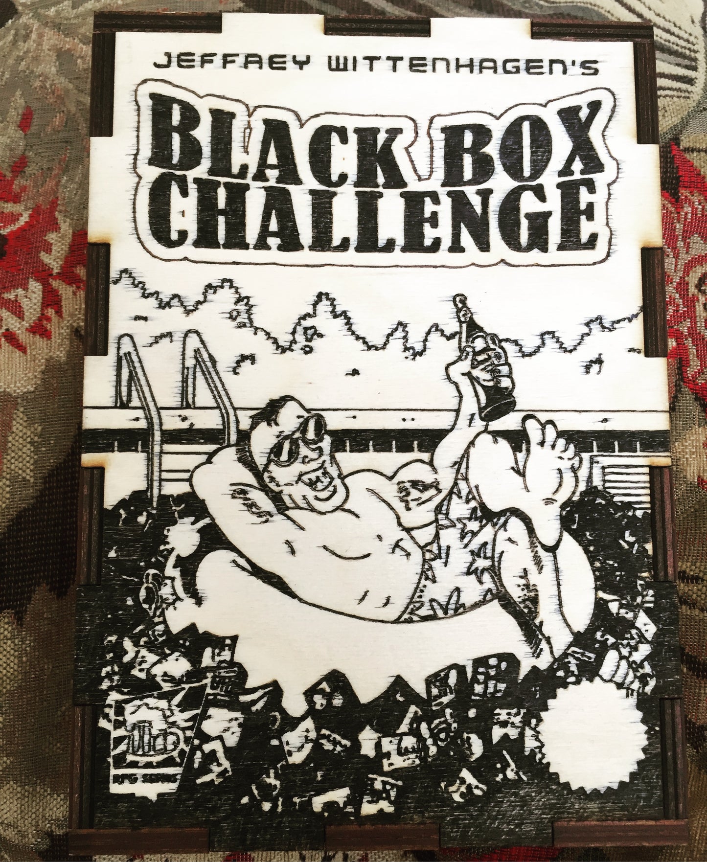 Jeffrey Wittenhagen's Black Box Challenge (Wooden Box Final Variant) - NES Homebrew