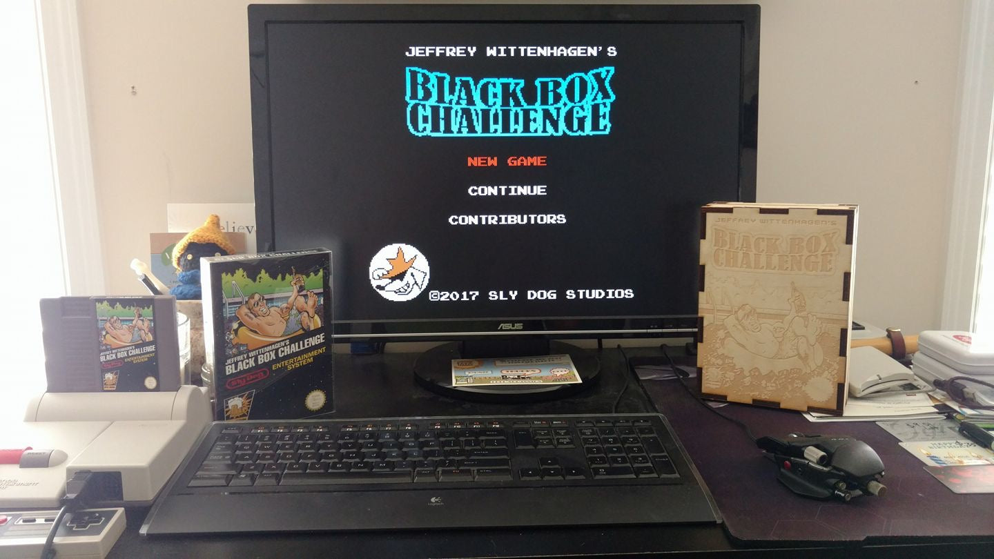 Jeffrey Wittenhagen's Black Box Challenge (Wooden Box Final Variant) - NES Homebrew