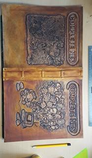 Complete NES - Leather Book Cover