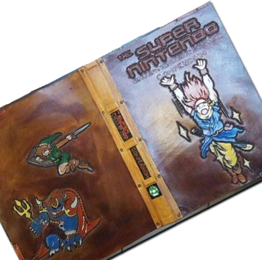 Super Nintendo Compendium - Leather Book Cover