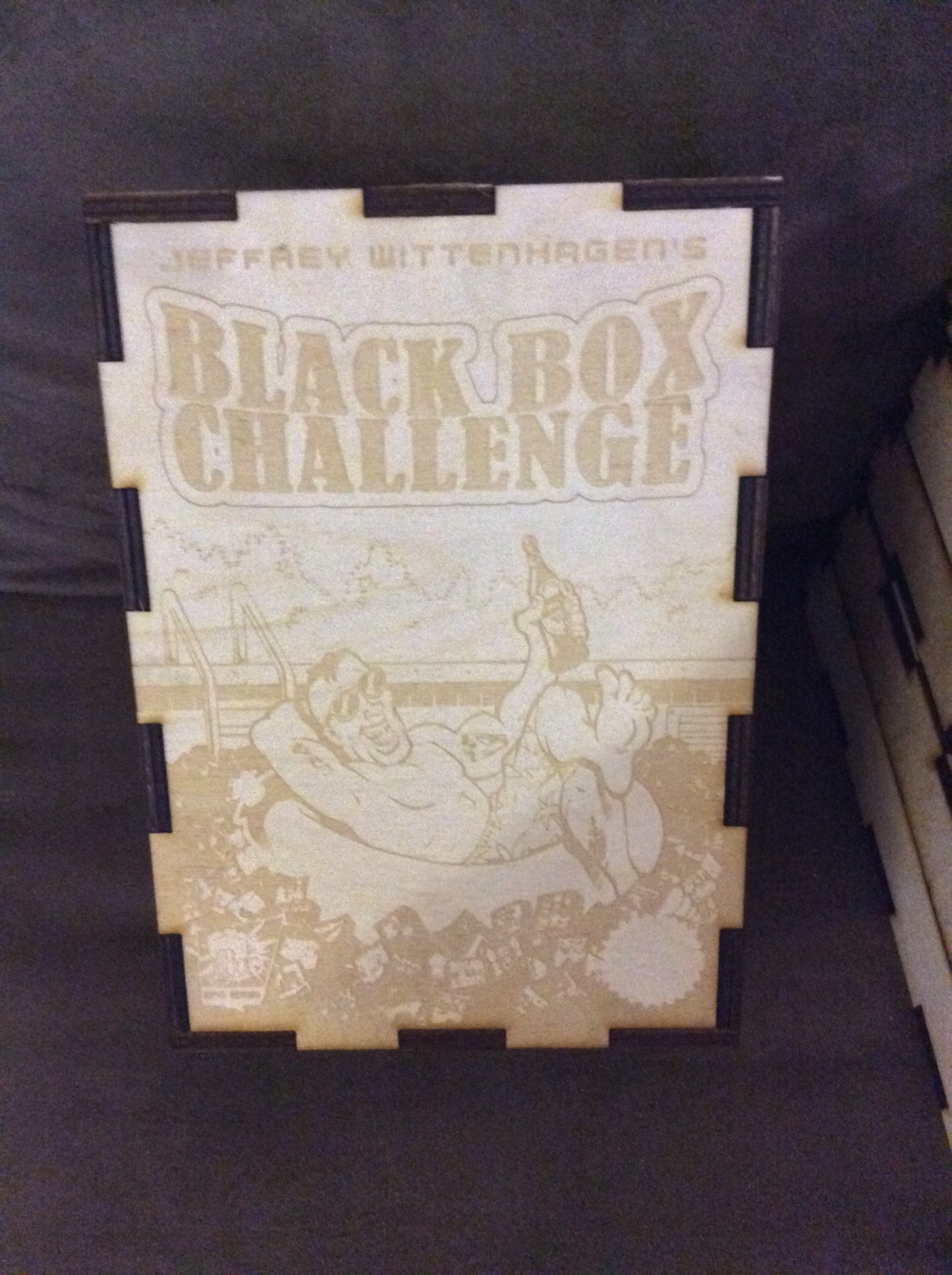 Jeffrey Wittenhagen's Black Box Challenge (Wooden Box Final Variant) - NES Homebrew